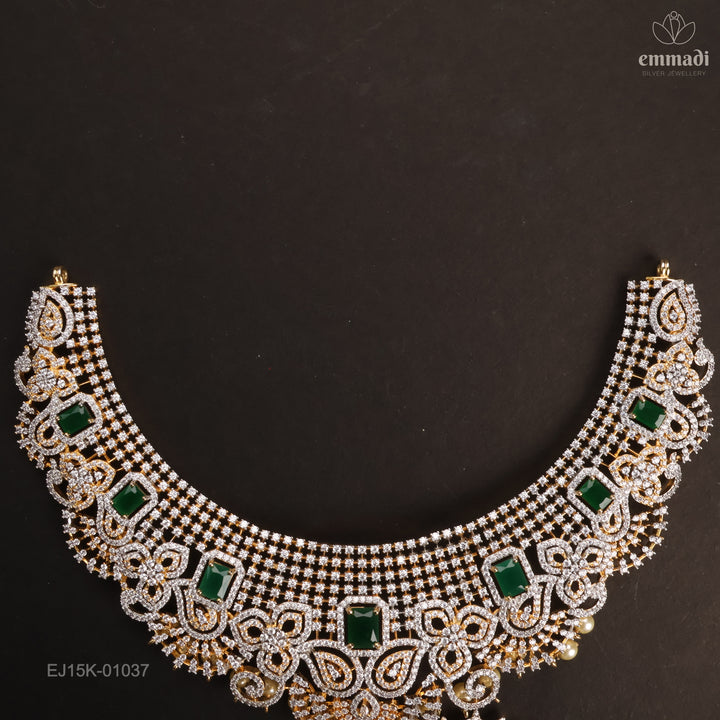Short Necklace Premium Cz