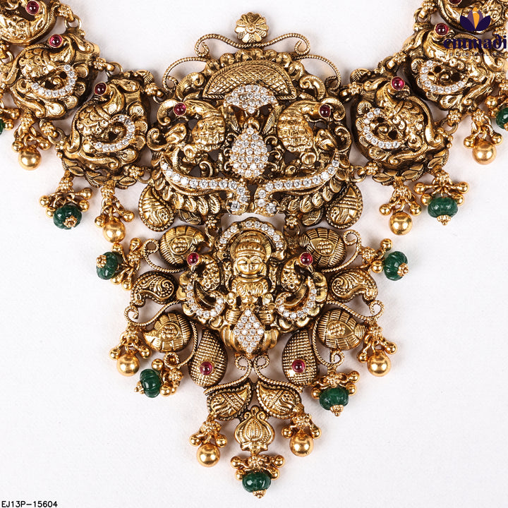 Long Necklace Kundan Nakshi