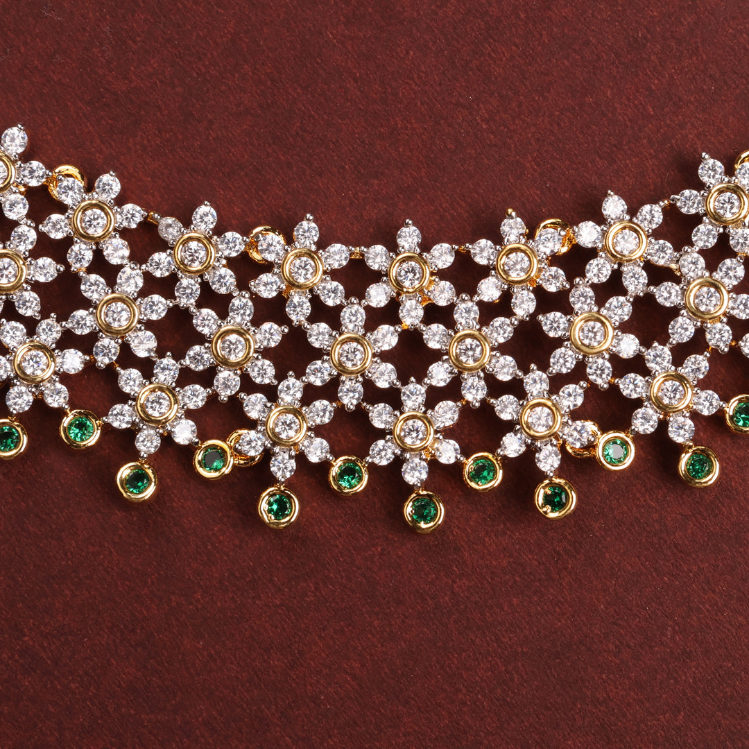Short Necklace Premium Cz