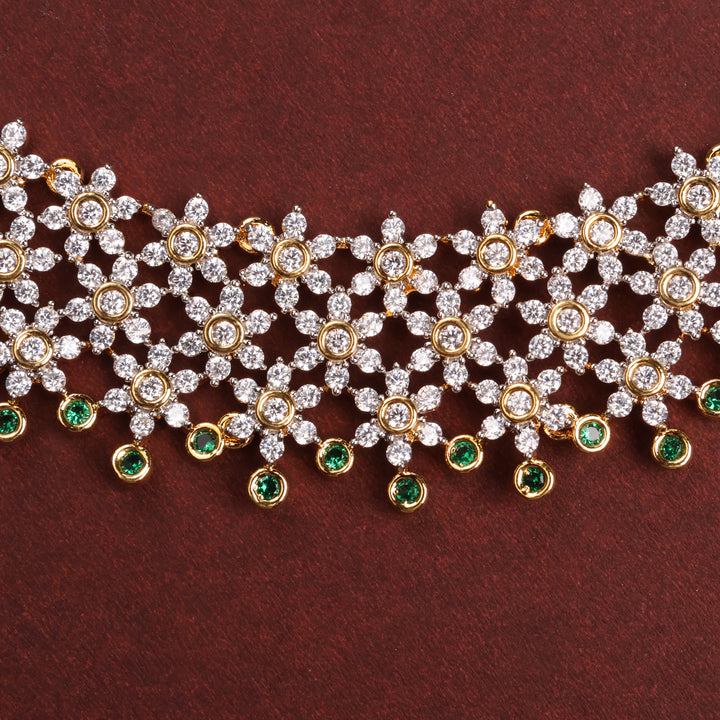 Short Necklace Premium Cz