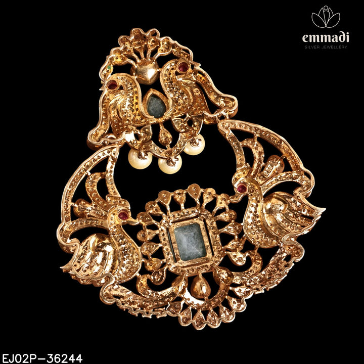 Pendant Brouch Moissanite