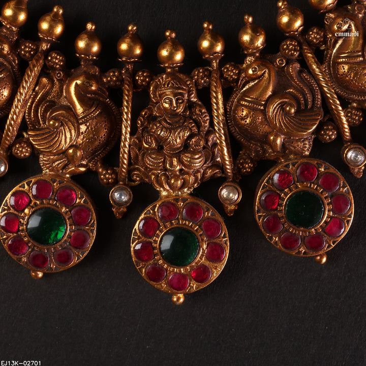Short Necklace Kundan Nakshi
