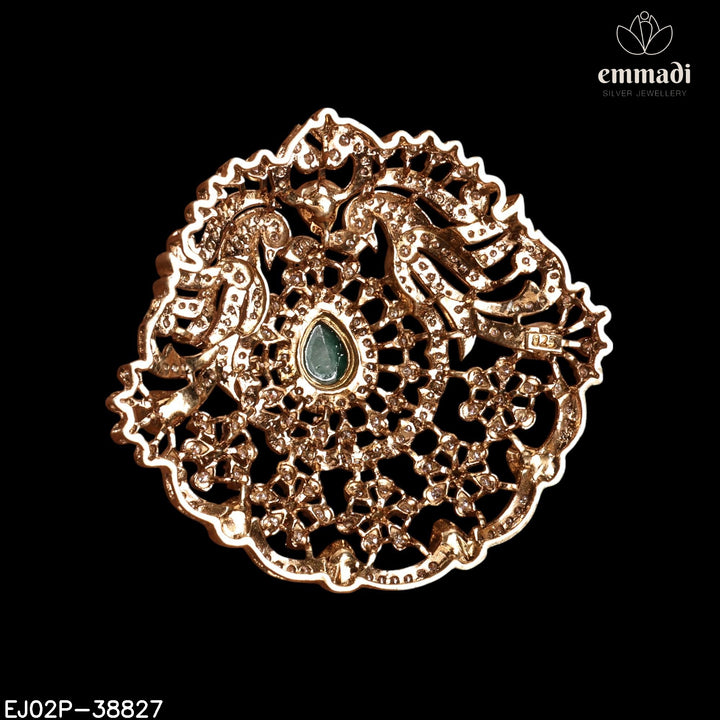 Pendant Brouch Moissanite