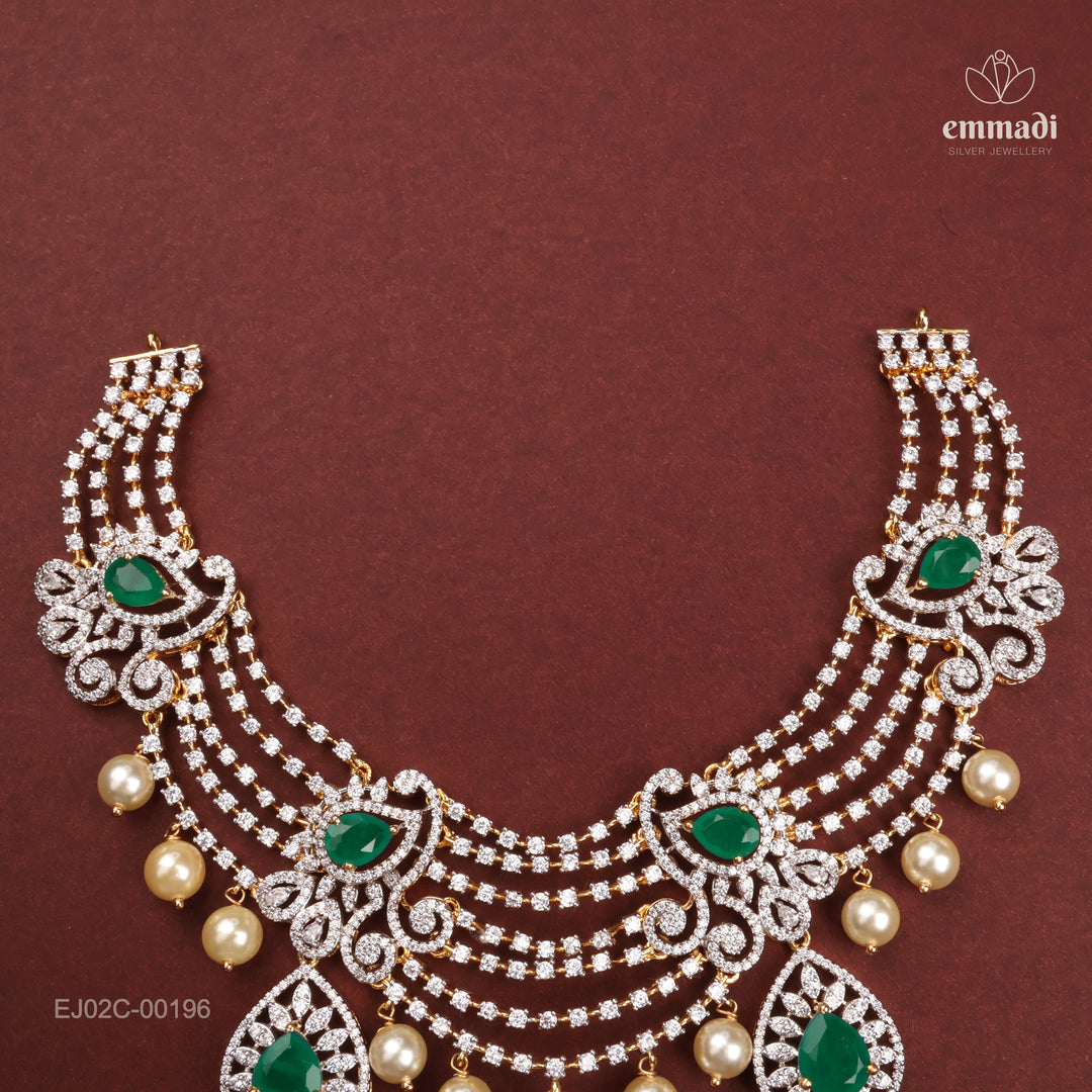 Short Necklace Premium Cz
