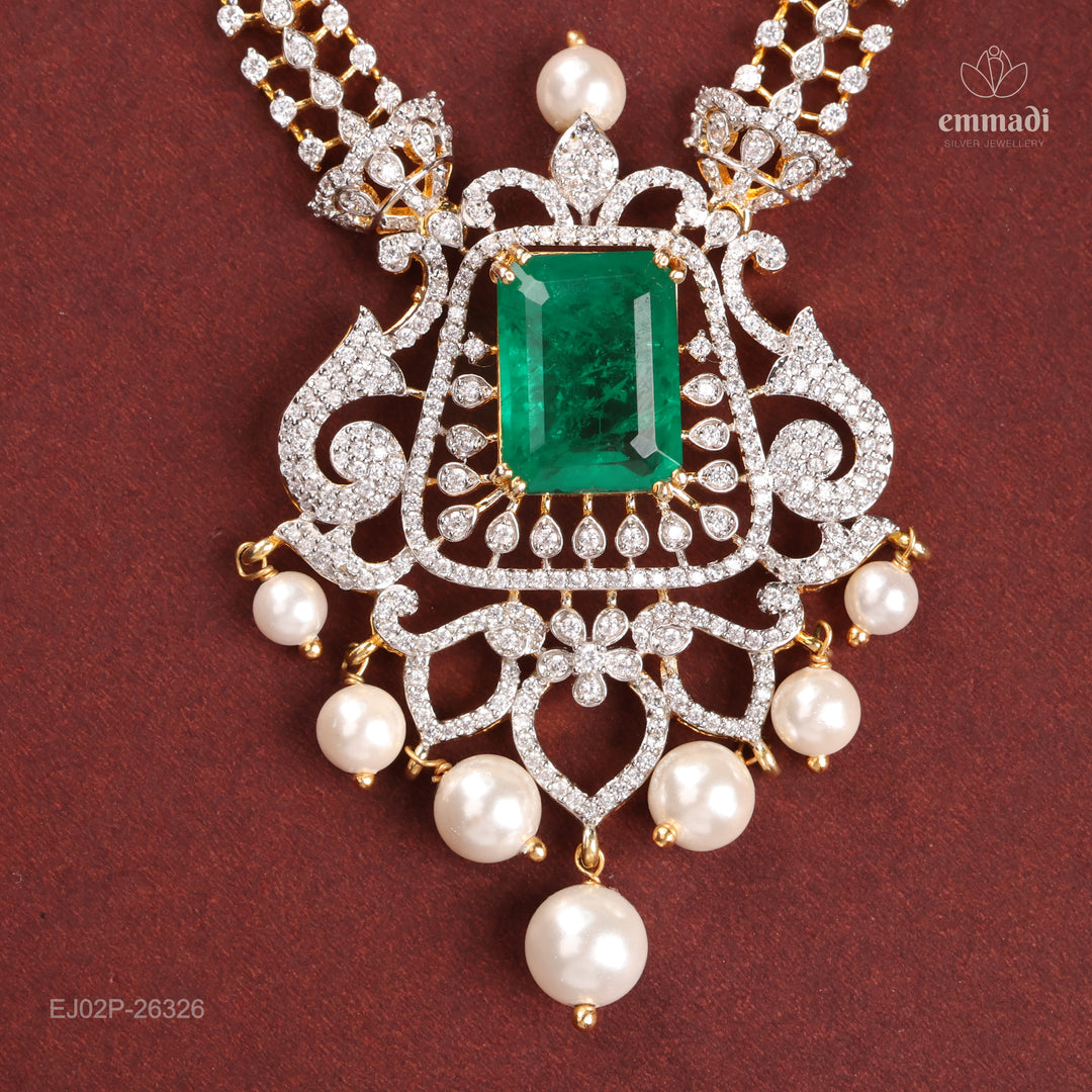 Short Necklace Premium Cz