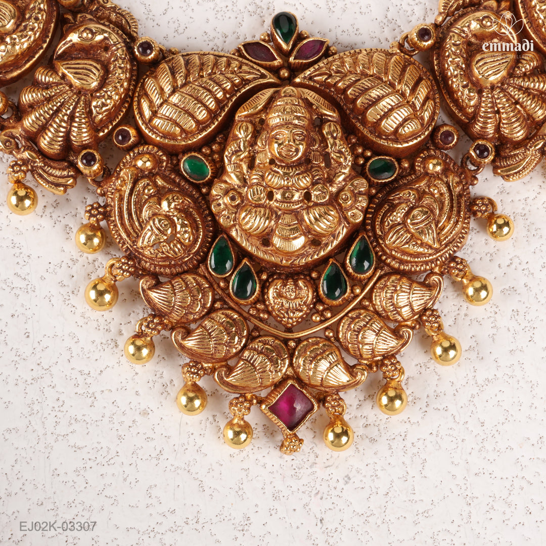Short Necklace Kundan Nakshi