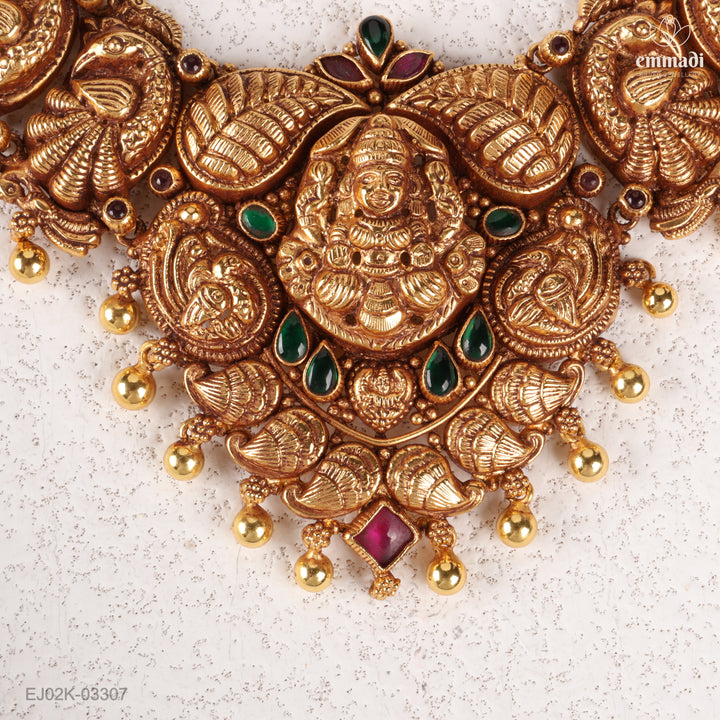 Short Necklace Kundan Nakshi