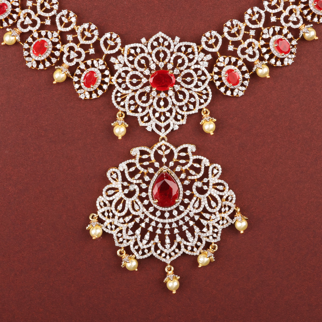 Long Necklace Premium Cz