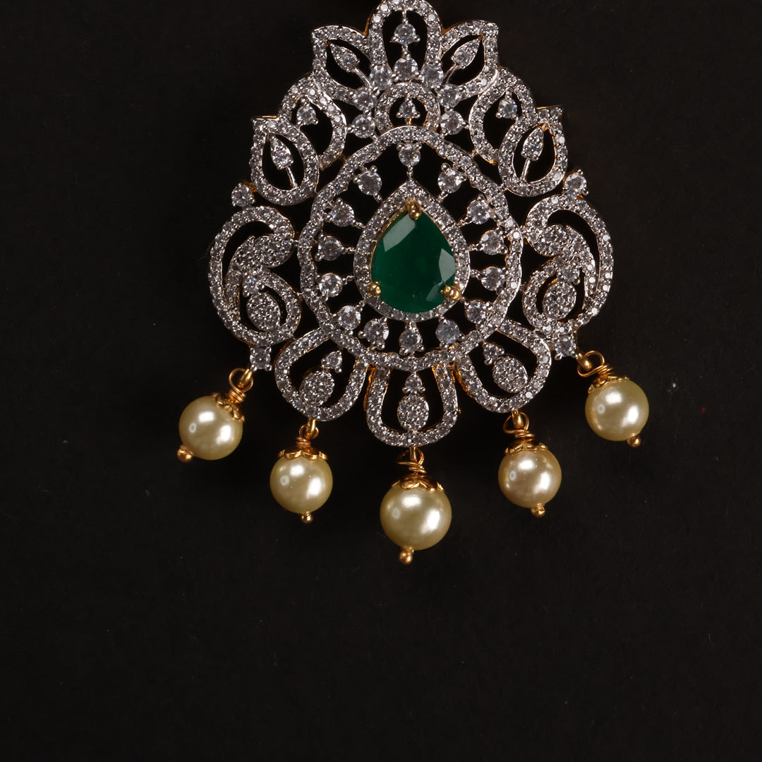 Short Necklace Premium Cz