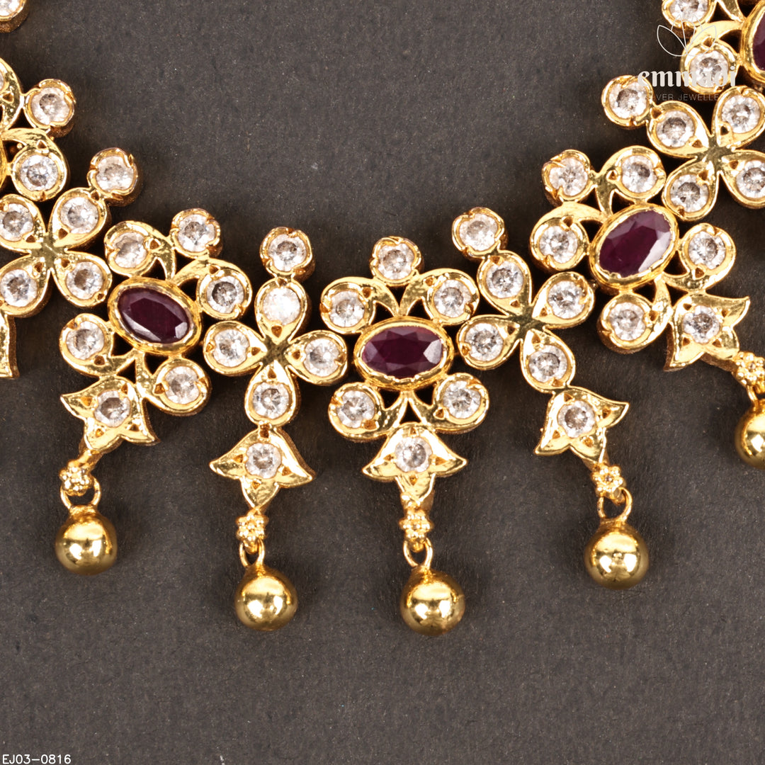 Short Necklace Stones