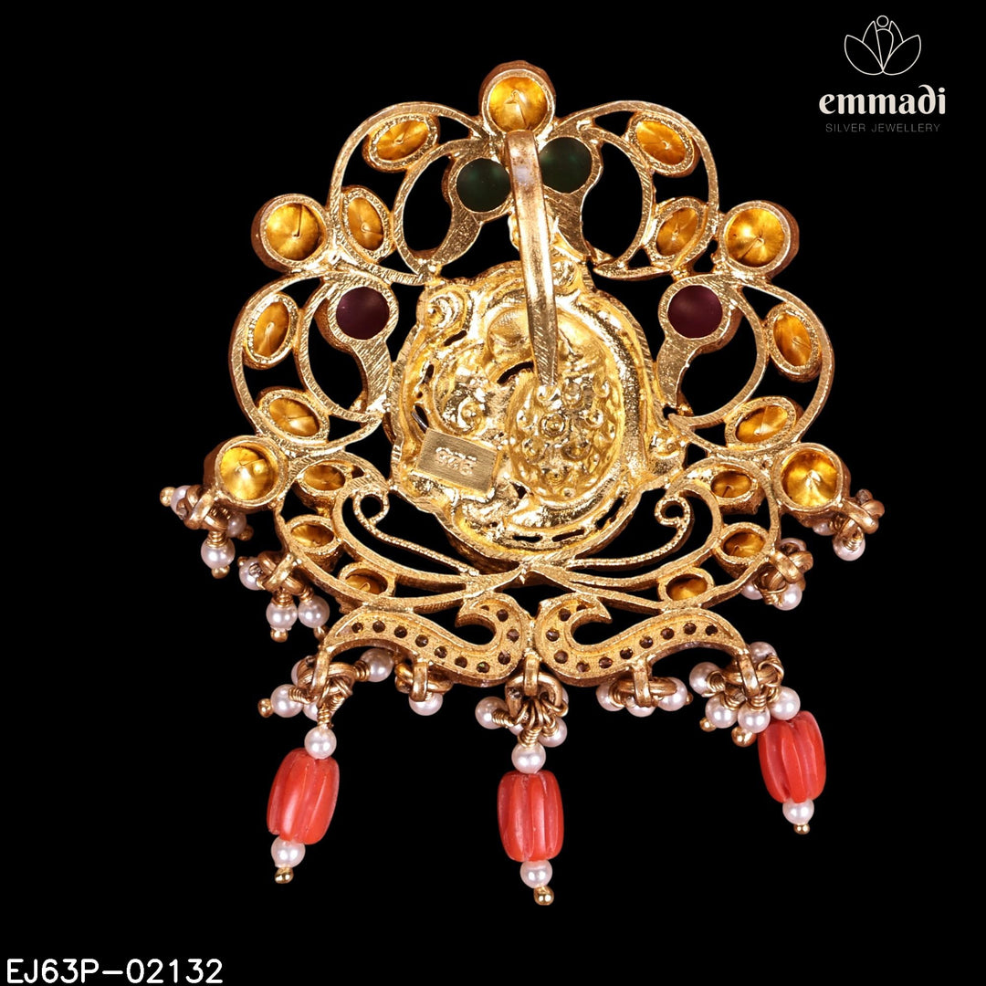 Pendant Moissanite Nakshi