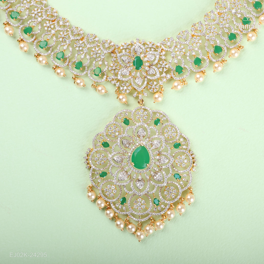 Long Necklace Premium Cz