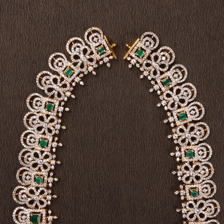 Long Necklace Premium Cz