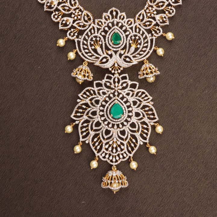 Long Necklace Premium Cz