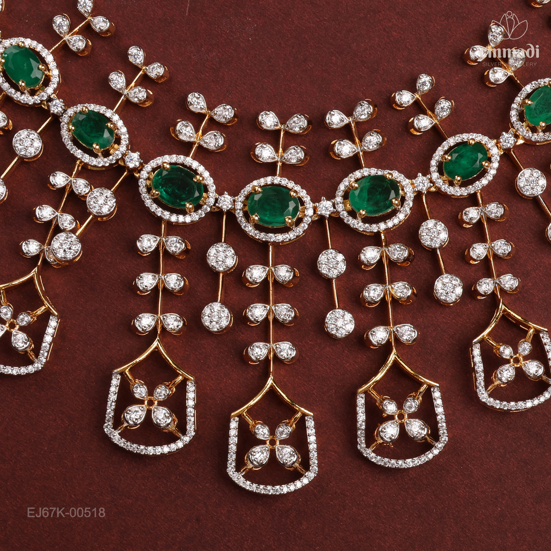 Short Necklace Premium Cz