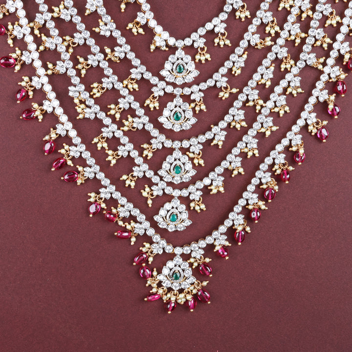 Long Necklace Premium Cz