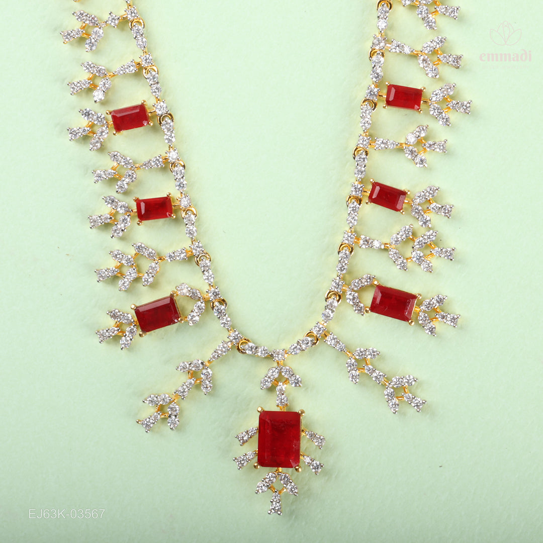 Long Necklace Premium Cz