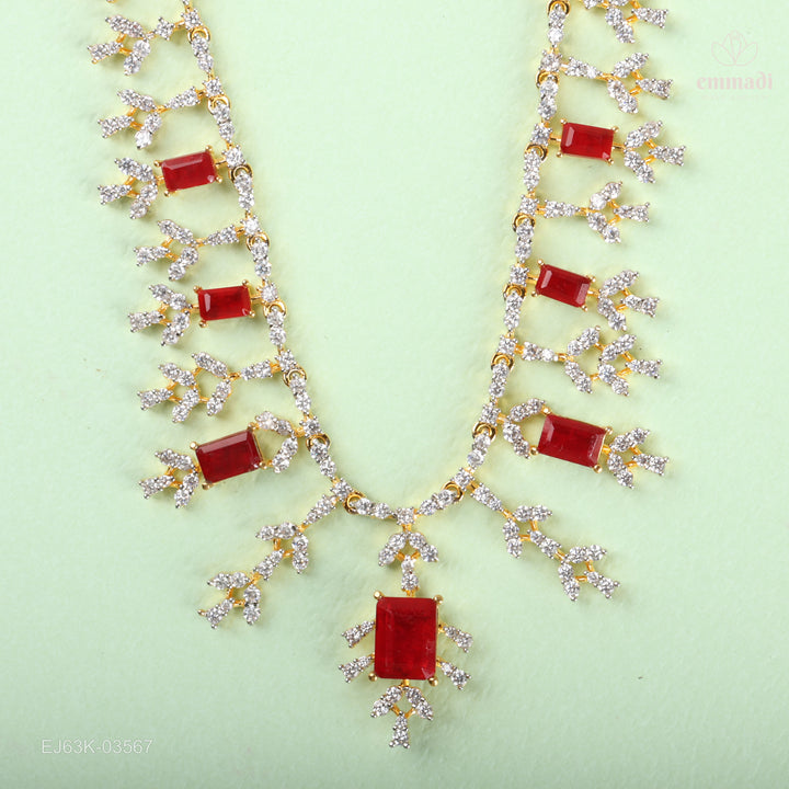 Long Necklace Premium Cz