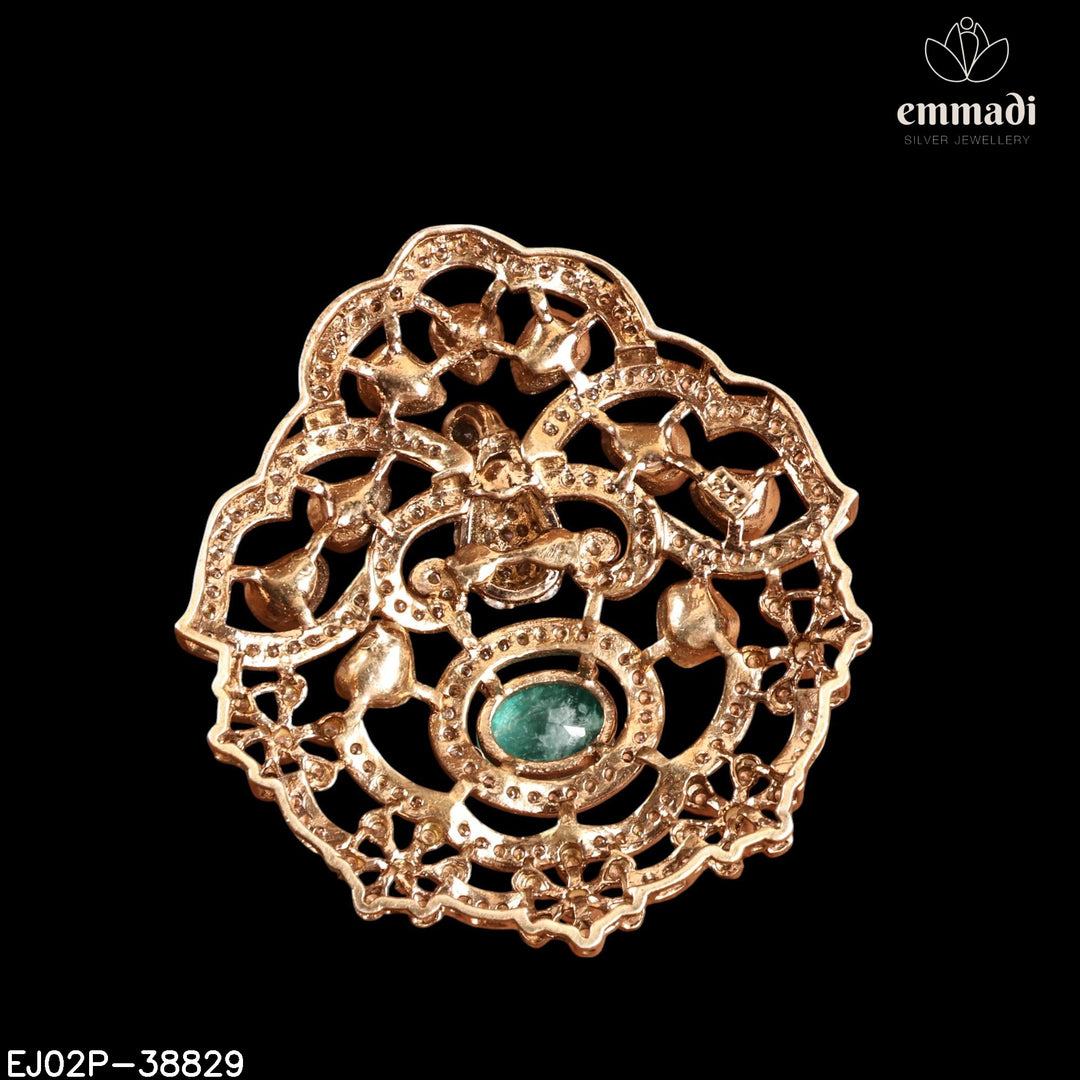 Pendant Brouch Moissanite