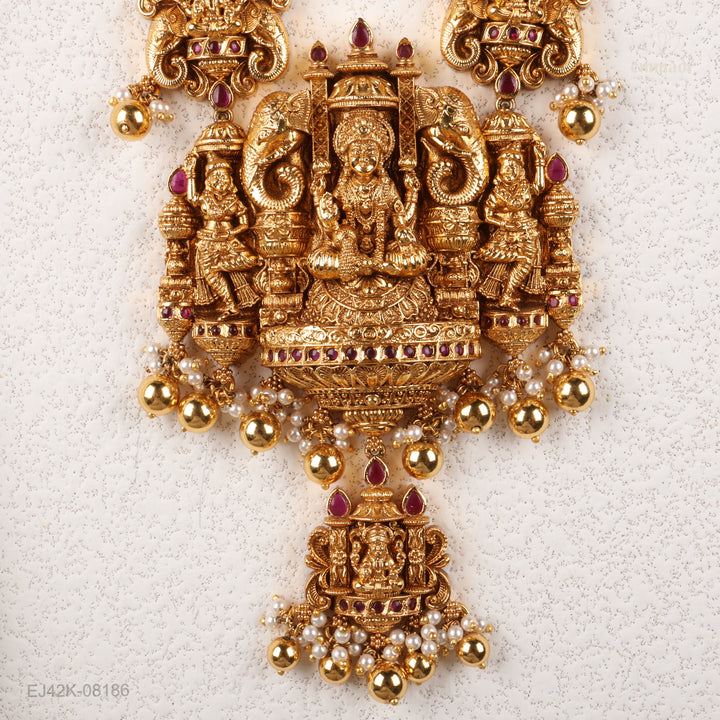 Long Necklace Premium Nakshi