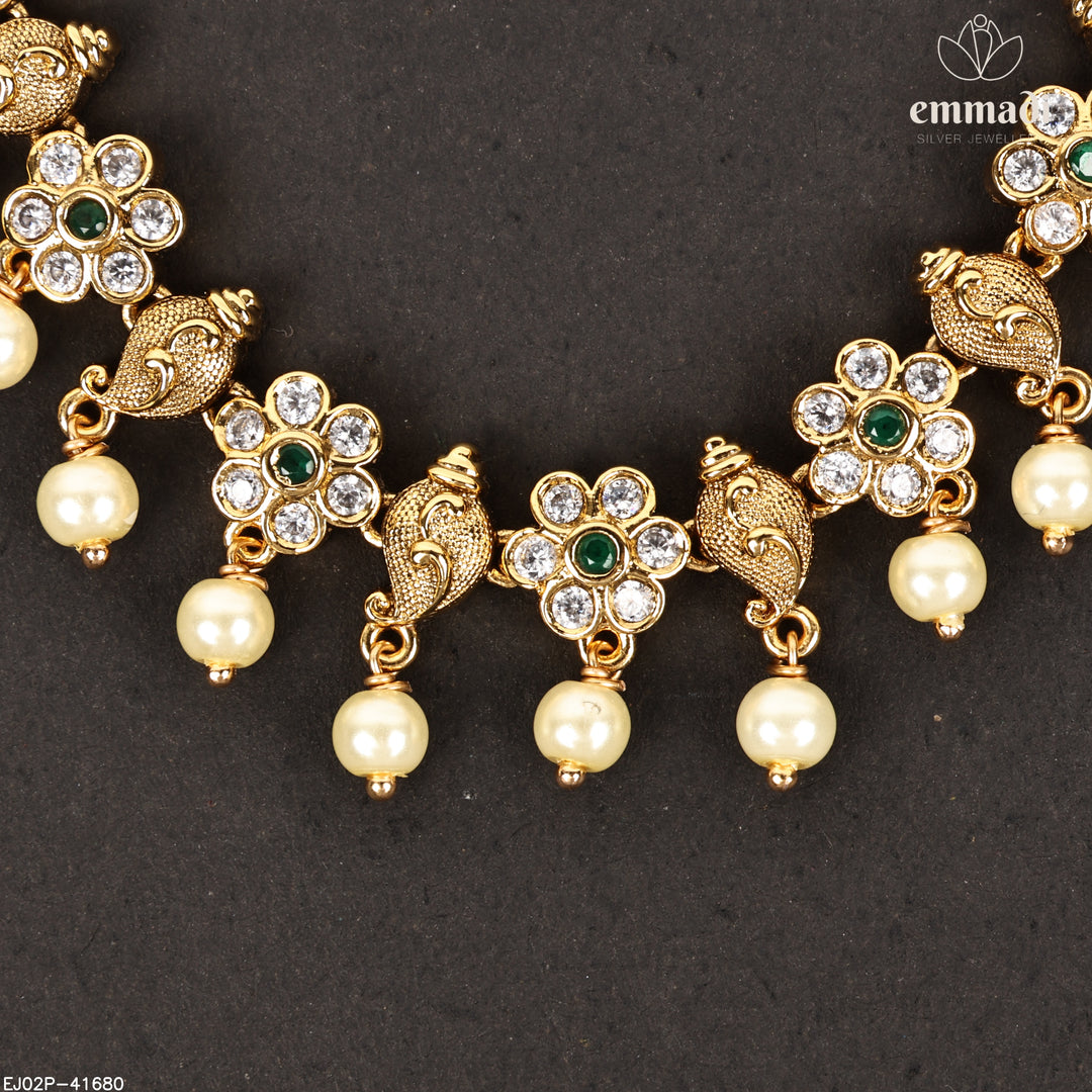Short Necklace Antique
