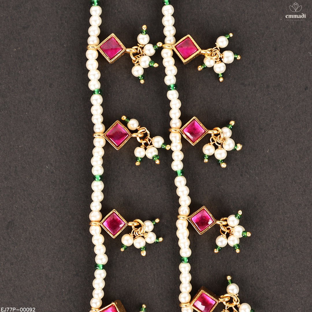 Long Necklace Kundan