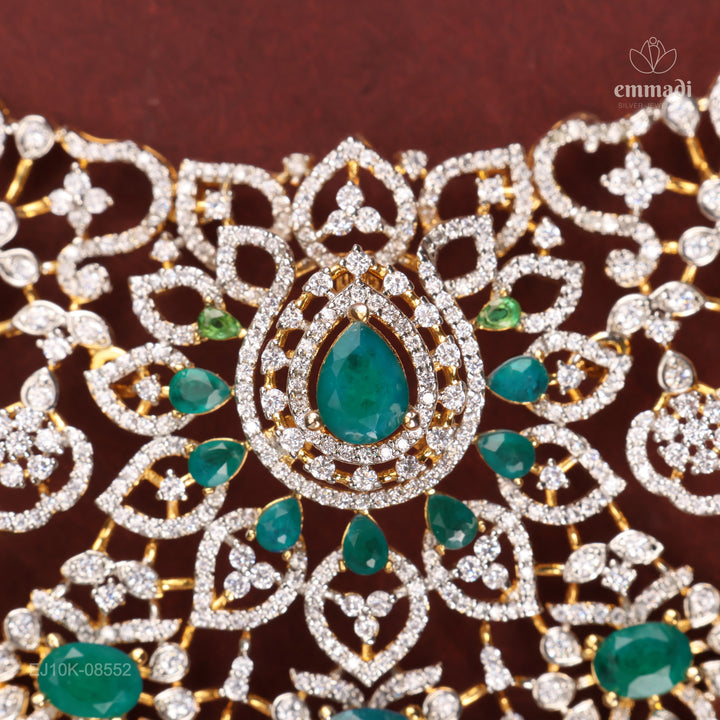 Short Necklace Premium Cz