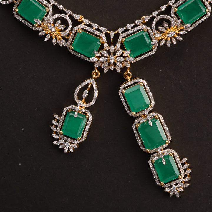 Short Necklace Premium Cz
