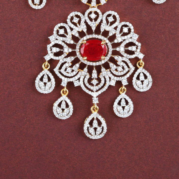 Long Necklace Premium Cz