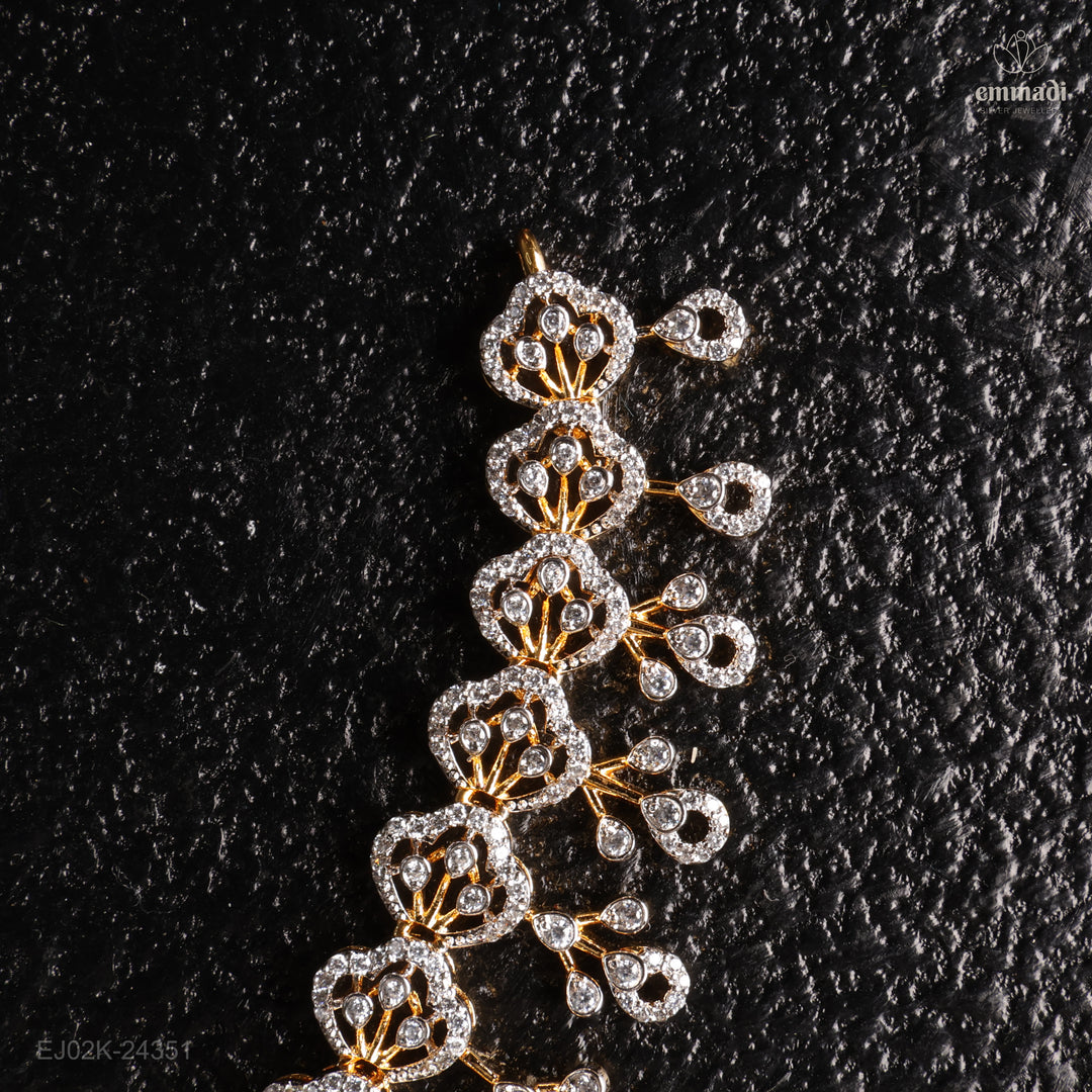 Short Necklace Premium Cz