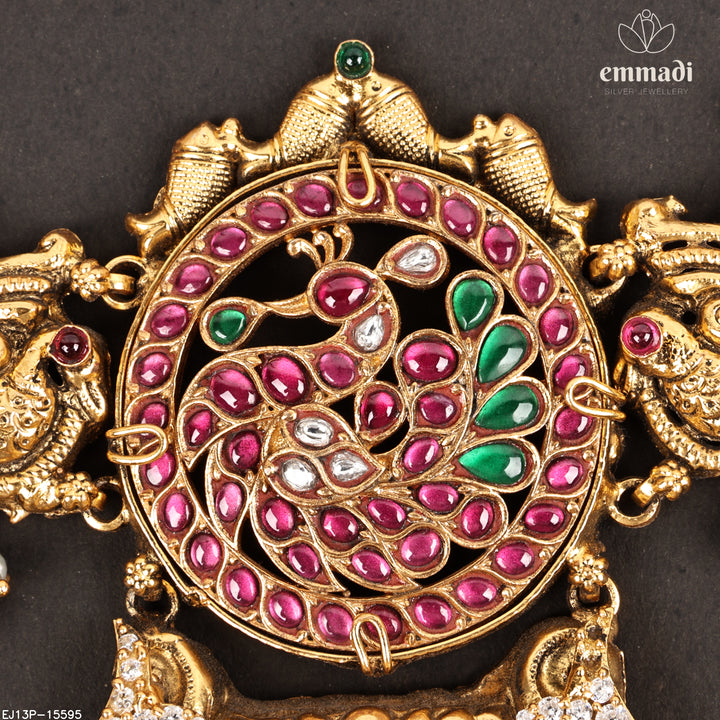 Short Necklace Kundan Nakshi