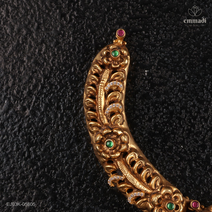Short Necklace Kundan Nakshi