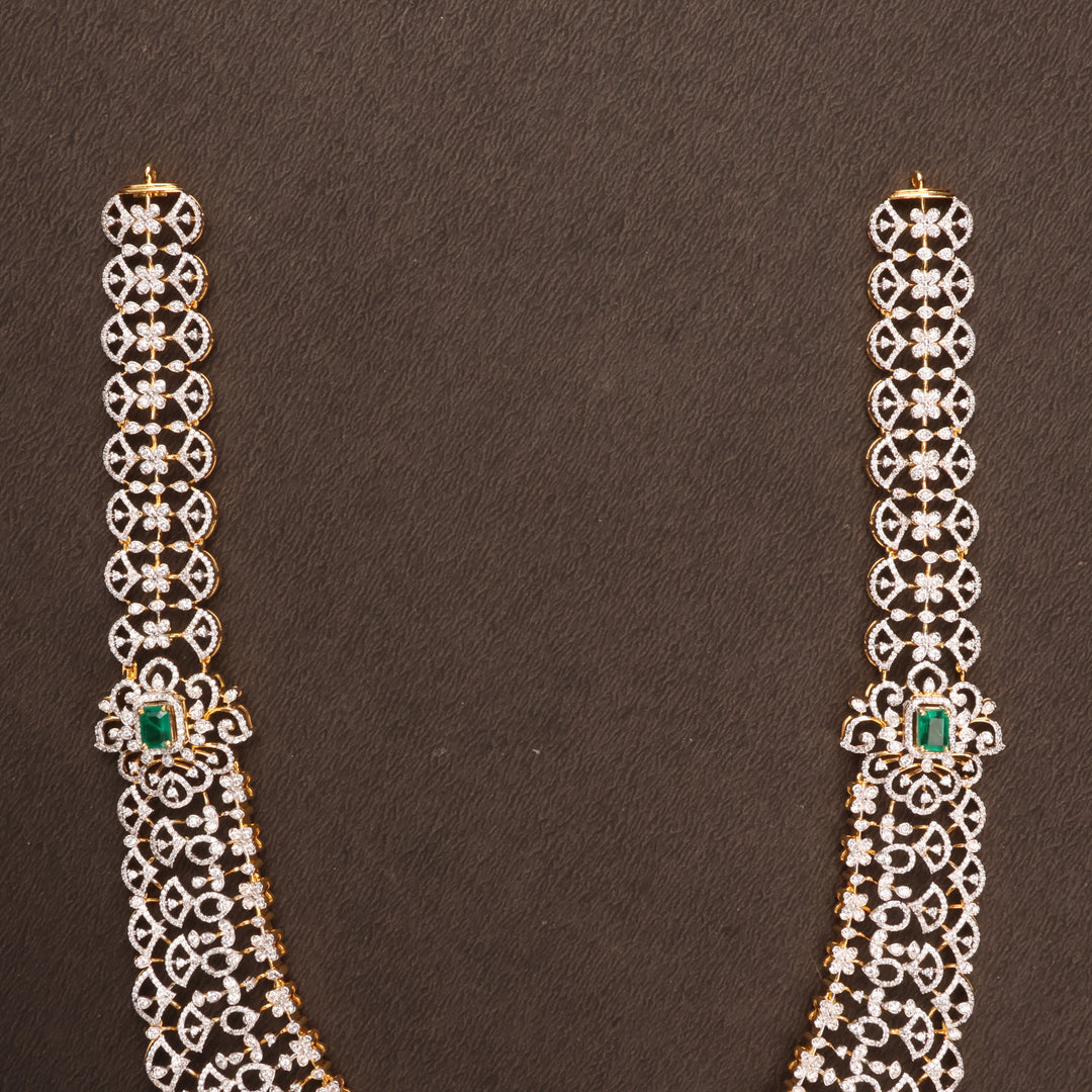 Long Necklace Premium Cz