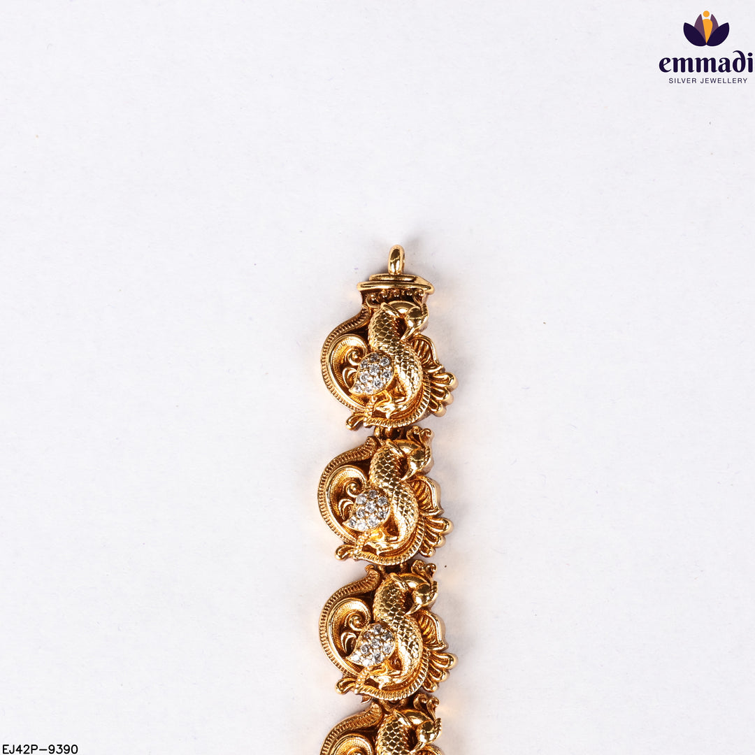 Long Necklace Premium Nakshi