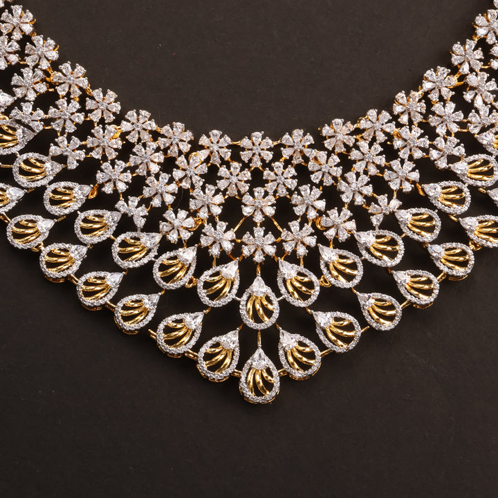 Short Necklace Premium Cz