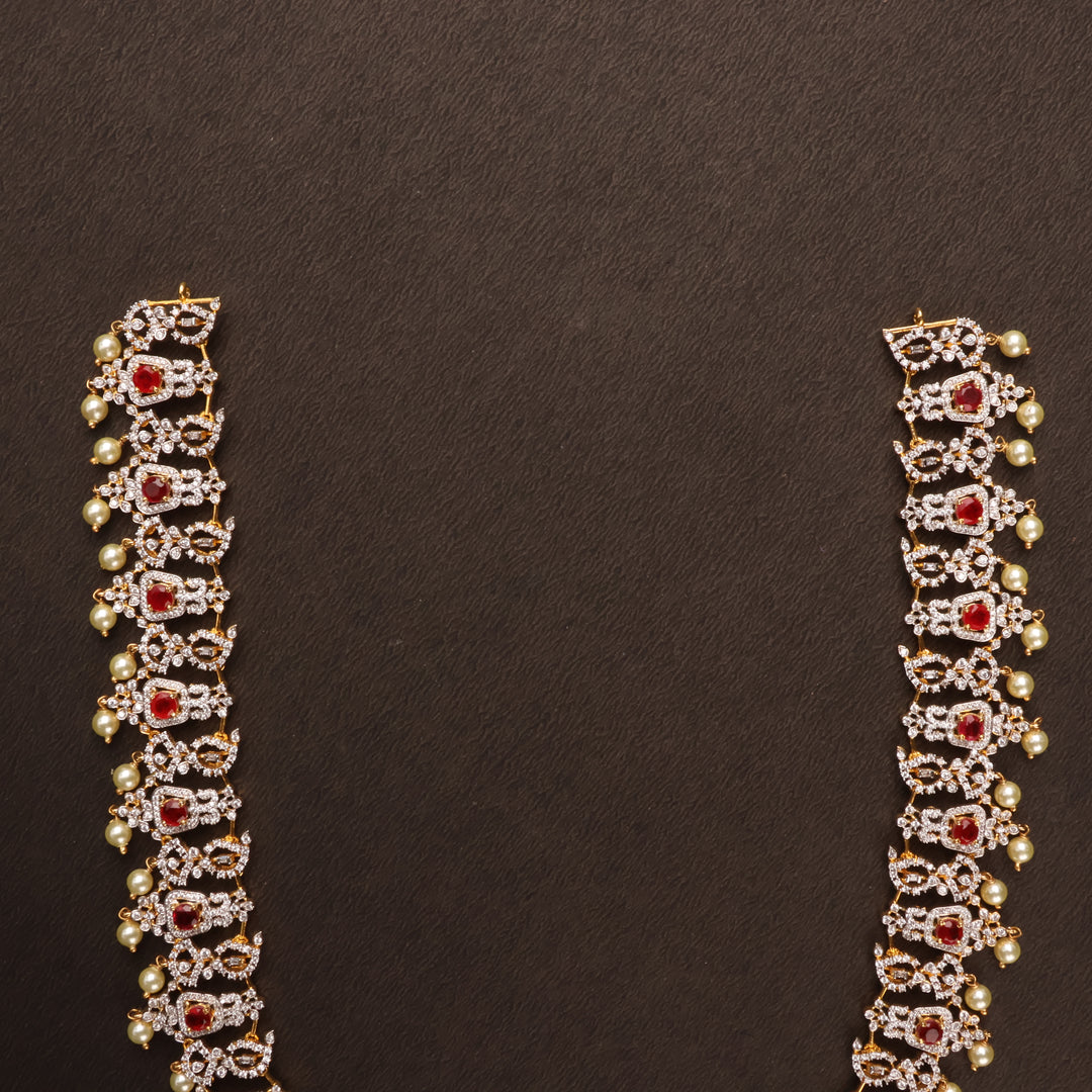 Long Necklace Premium Cz