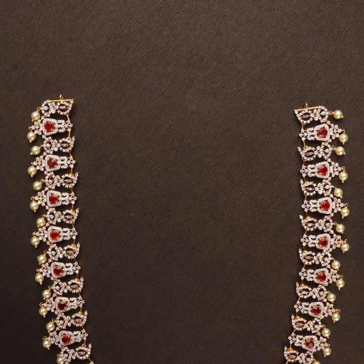 Long Necklace Premium Cz