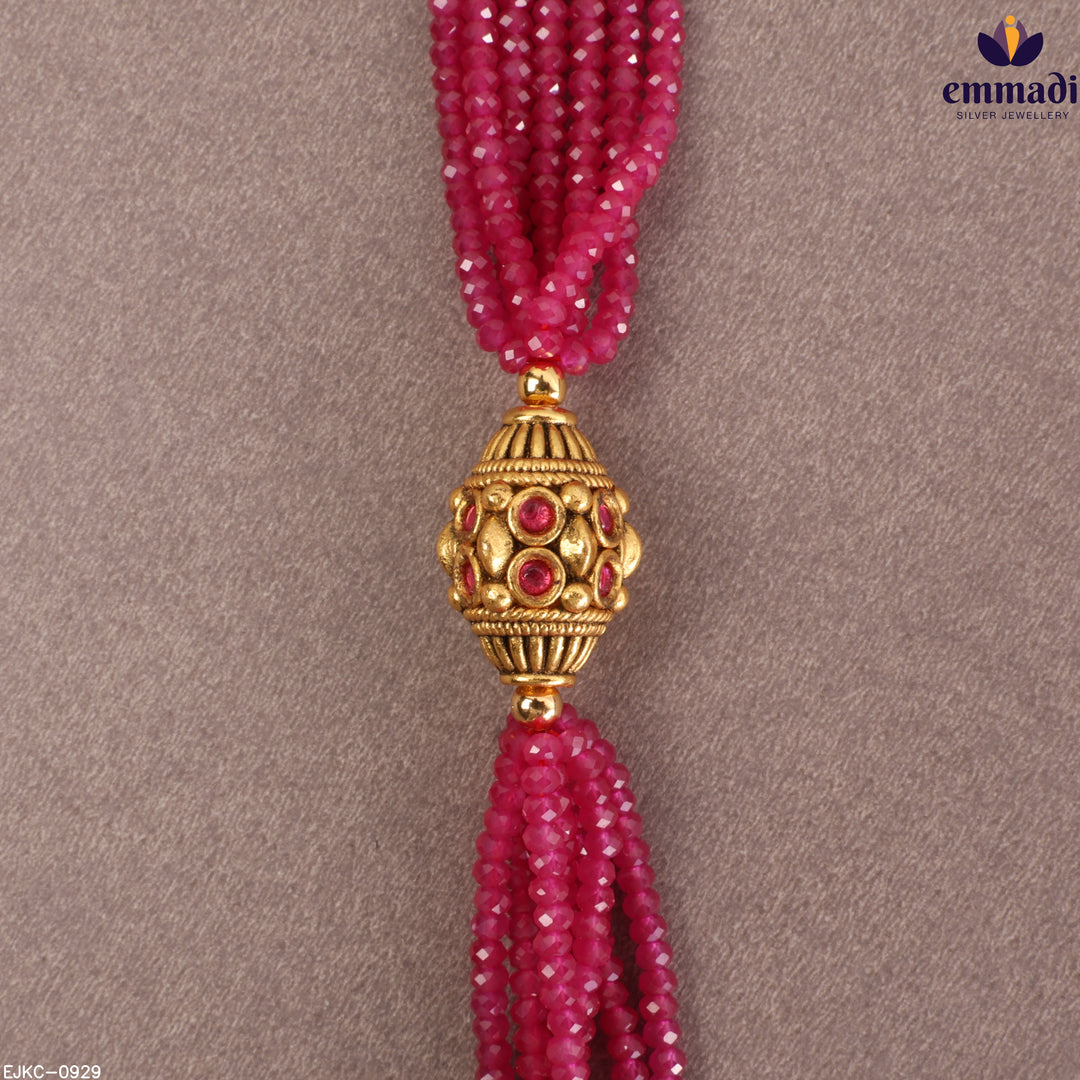 Long Necklace Premium Nakshi