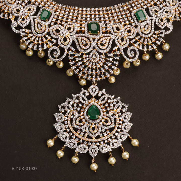 Short Necklace Premium Cz