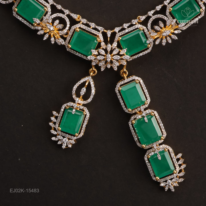 Short Necklace Premium Cz
