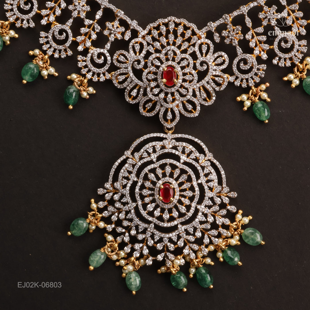 Short Necklace Premium Cz