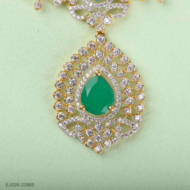 Short Necklace Premium Cz