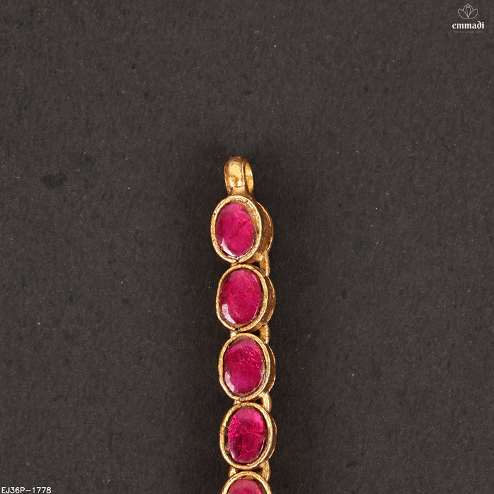 Short Haram Kundan Nakshi