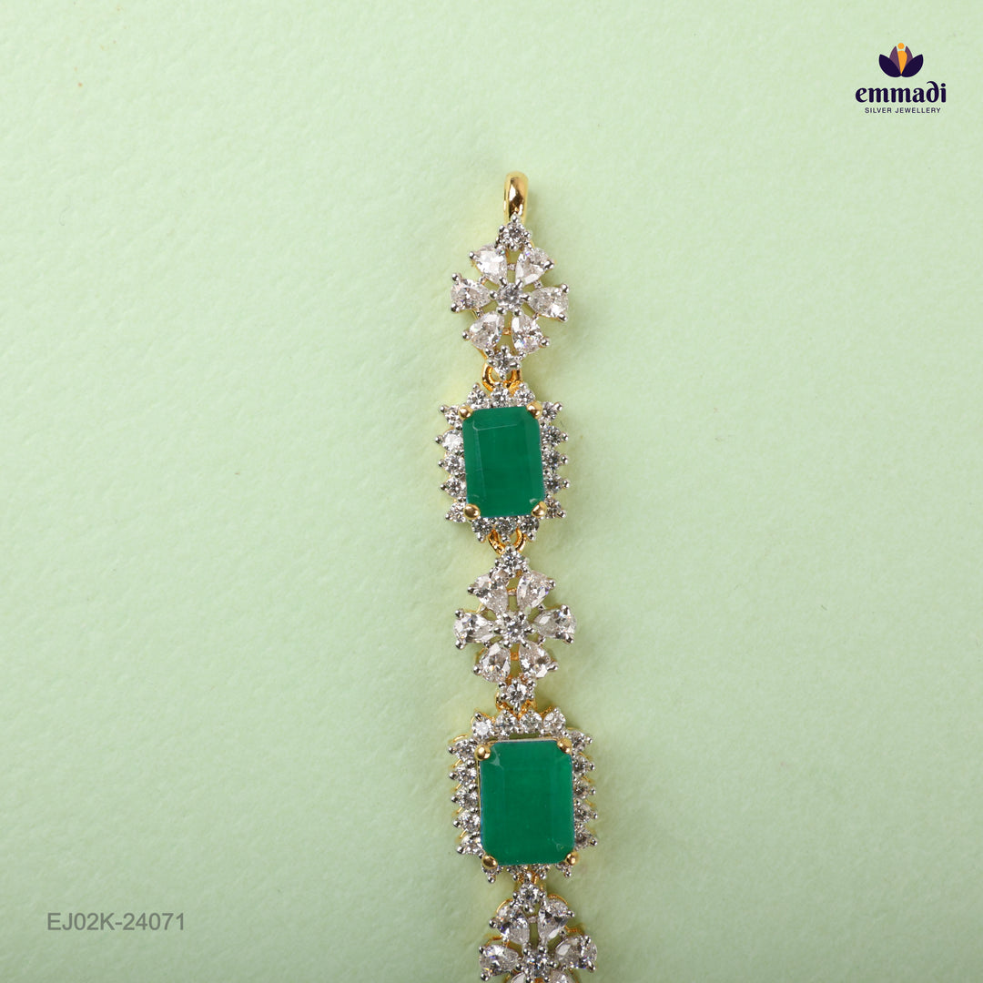 Short Necklace Premium Cz