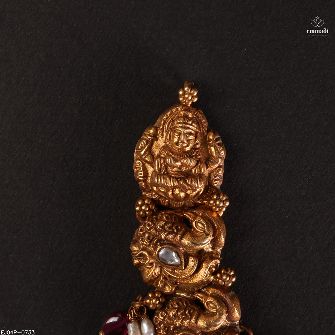 Short Necklace Kundan Nakshi