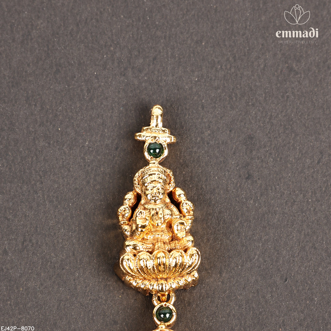 Short Necklace Premium Nakshi