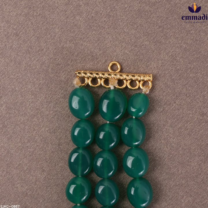 Long Necklace Gem Stone