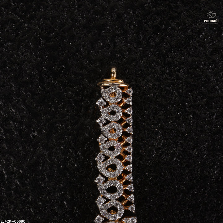 Long Necklace Premium Cz