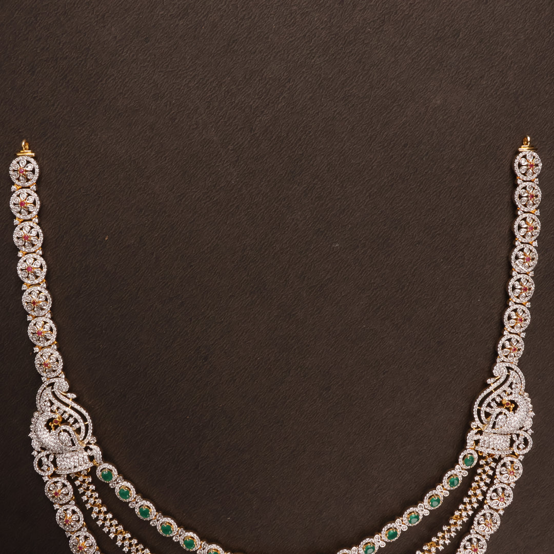 Long Necklace Premium Cz