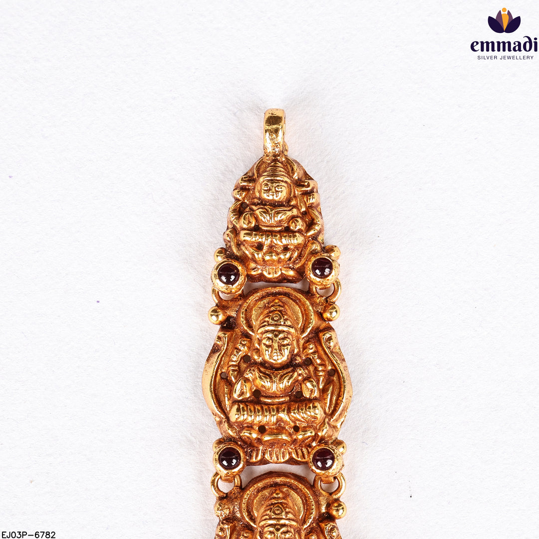 Long Necklace Kundan Nakshi